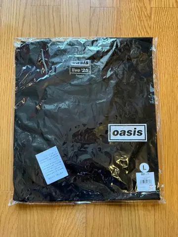 사이즈 L Oasis Live '25 투어 T셔츠 Long Sleeve