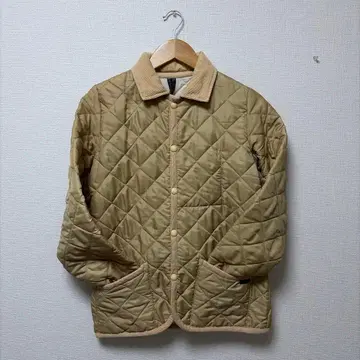 라벤햄 퀼팅 자켓 골드 36