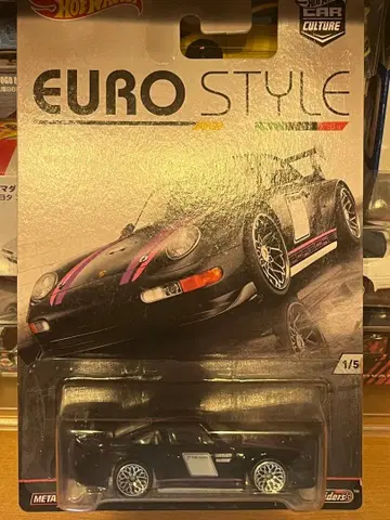 핫휠 포르쉐 993 GT2 유로 스타일