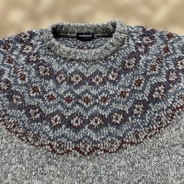 PAPAS PLAS 파파스 두꺼운 원단 스웨터