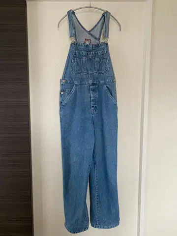BLUE JEANS 데님 오버롤 살로펫 구제 빈티지