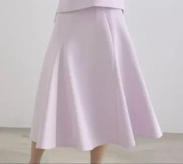 ANAYI 라벤더 플레어 스커트 택 포함