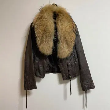 goa 퍼 라이더 자켓