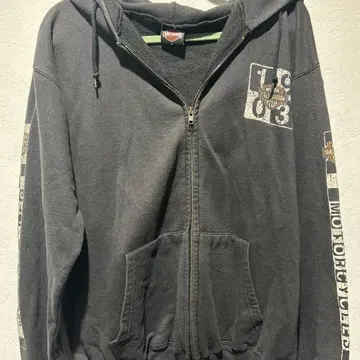Harley-Davidson 그레이 후드티 구제 의류