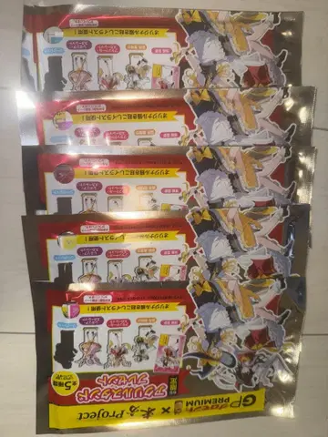 즉시 구매 동방 프로젝트 아크릴 스탠드 전 5종 세트