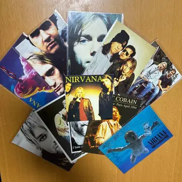 NIRVANA 엽서 10장 세트, 덤 스티커 포함