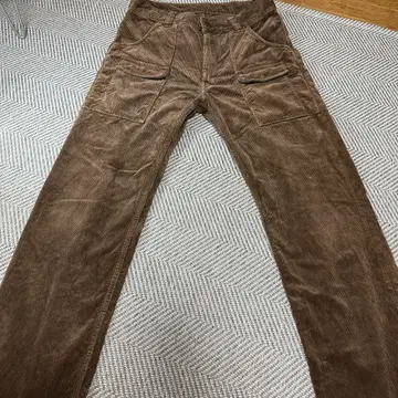 45R 브라운 코듀로이 팬츠