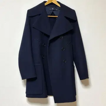 +J 더블 페이스 피 코트 네이비 사이즈 S/P