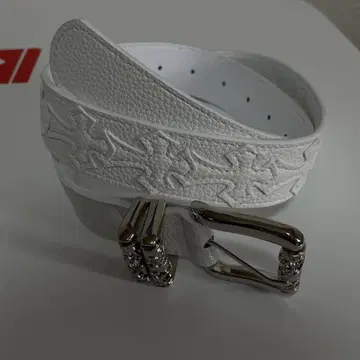 cross White silver belt opium