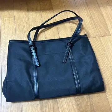 블랙 나일론 비즈니스 백