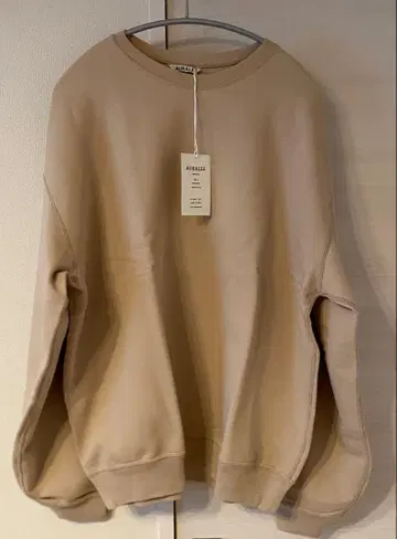 AURALEE SUPER SOFT HEAVY SWEAT P/O 3
