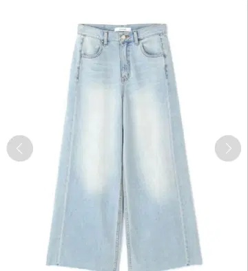 JILLSTUART 와이드 레그 데님 라이트 블루 2