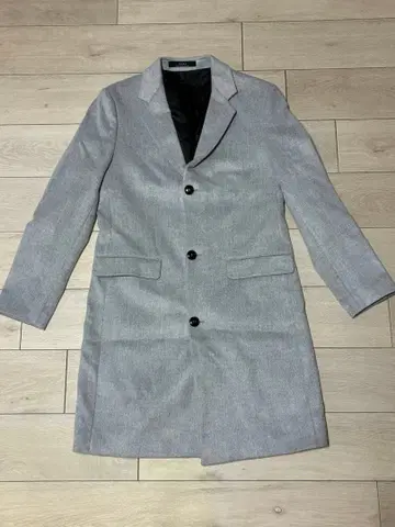 ZARA 체스터 코트 라이트 그레이 L