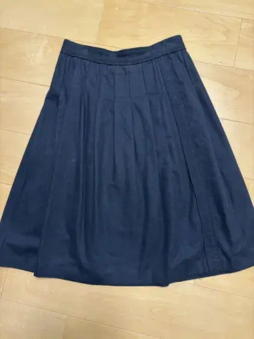 바네사브루노 플레어 스커트 블랙