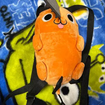 체인소 맨 포치타 봉제 인형 백팩