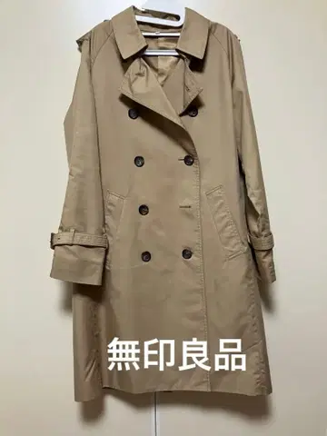 무인양품 베이지 트렌치코트 M 사이즈
