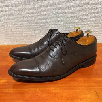 리걸 짙은 갈색 다크 브라운 25cm 스트레이트 팁 신발