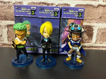 원피스 월드 컬렉션 vol.3 조로, 상디, 우솝