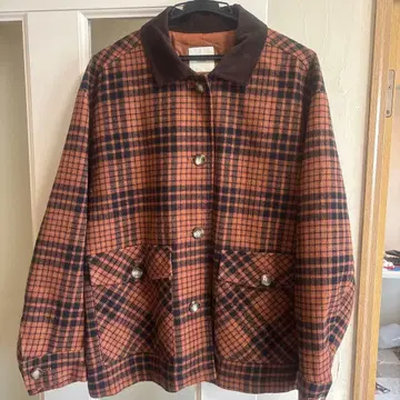 BEAMS HEART 체크 무늬 자켓