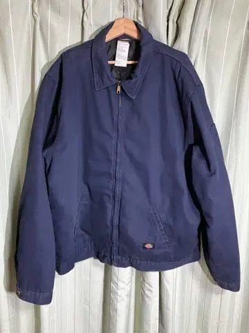 Dickies 덕 자켓 충전솜 네이비 구제 의류