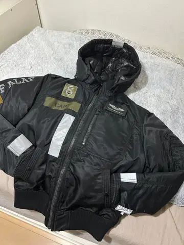 ALPHA INDUSTRIES 다운 자켓 S
