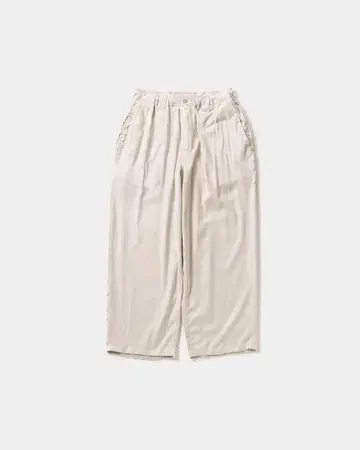 tightbooth SUEDE BAGGY PANTS ivory L