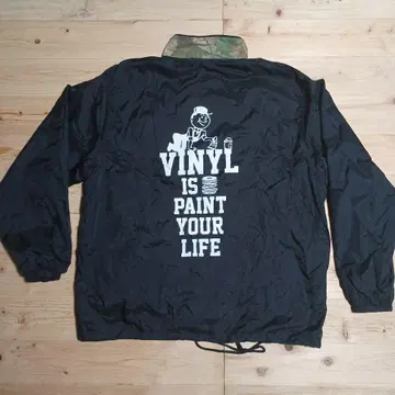 나일론 자켓 VINYL IS PAINT YOUR LIFE
