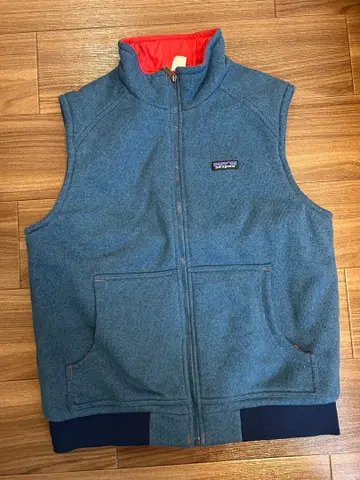 patagonia 플리스 베스트 L 사이즈 파랑