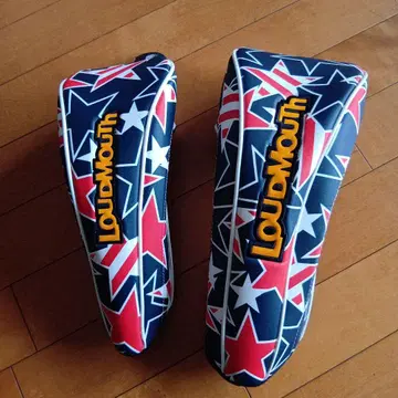 LOUDMOUTH 별 패턴 드라이버, 우드용 골프헤드커버