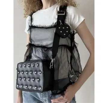 epine 하트백 숄더 블랙