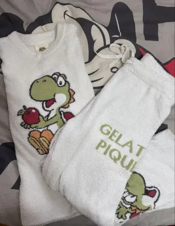 GELATO PIQUE 요시 룸웨어 상하의 세트 L