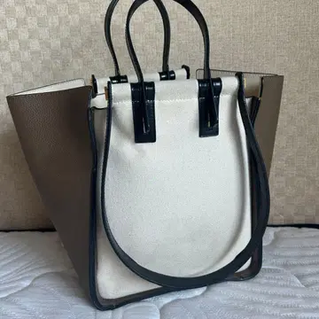 [컨디션 최상] E'POR 버터플라이 BAG 토트백 브라운 A4