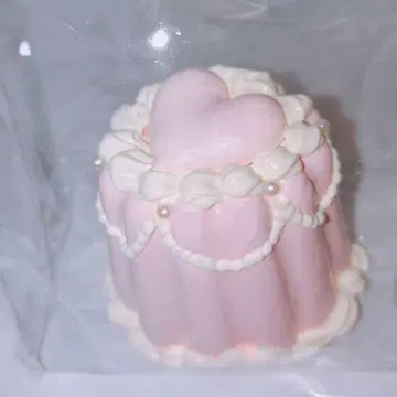 핑크 하트 푸딩 스퀴즈