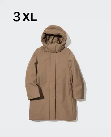 UNIQLO 유니클로 하이브리드 다운 코트 3XL