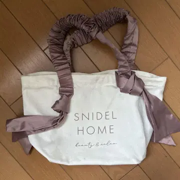 SNIDEL HOME 미니 토트백 핑크