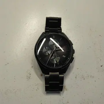 Wired 블랙 쿼츠 손목시계