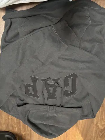 GAP 블랙 후드티 M 사이즈