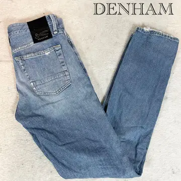 새상품급 DENHAM RAZOR GRAM 데미지 데님 인디고 W28