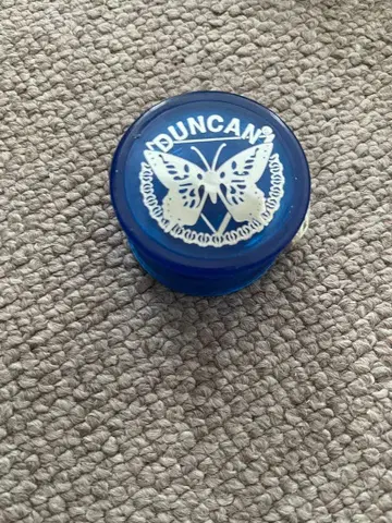 Duncan 파란 나비 디자인 요요