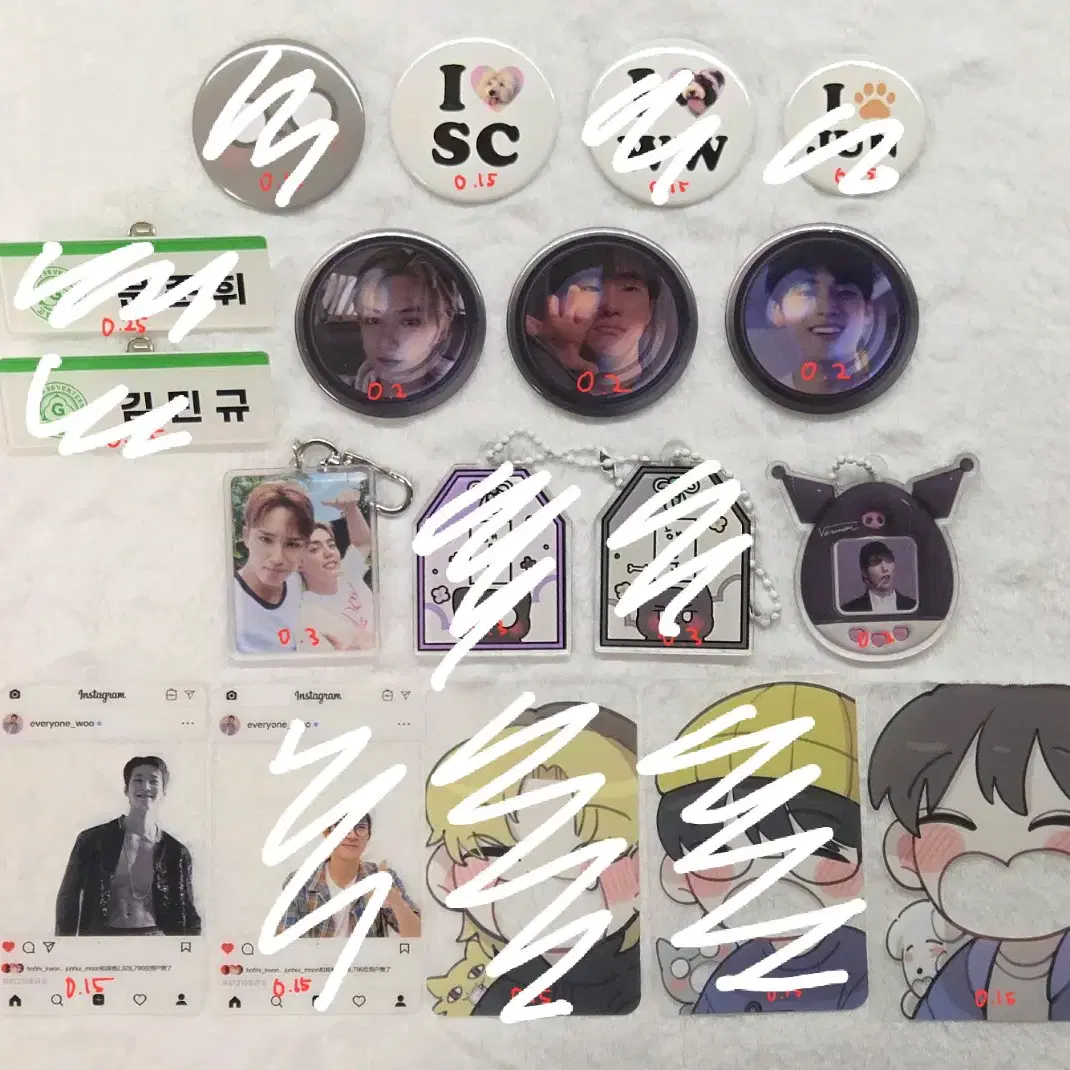 Seventeen S.Coups Jun Wonwoo Mingyu DK Seungkwan Vernon Keyring Poca Pin Badge Name Tag