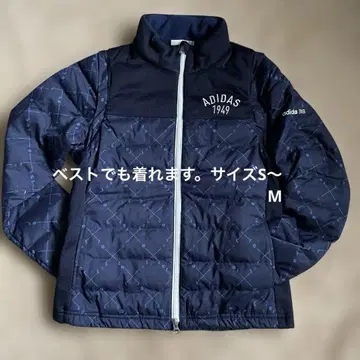 adidas 골프 의류 다운 자켓.베스트 사이즈 S~M 네이비 컬러