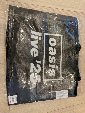 oasis live '25 토트백 도쿄돔 한정판 굿즈