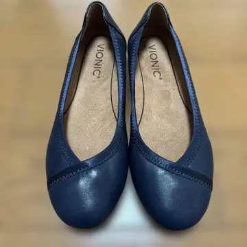 컨디션 최상! VIONIC 네이비 플랫슈즈 22cm