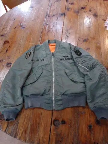 미군 실물 L-2B 플라이트 자켓 72년제