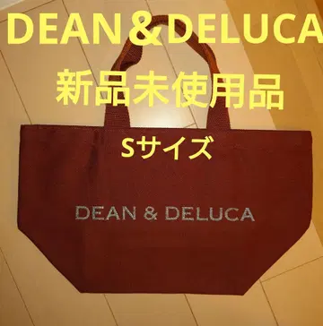 DEAN & DELUCA 버건디 에코백