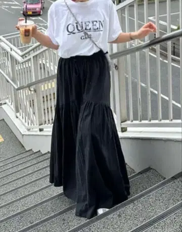 CIAOPANIC TYPY 블랙 캉캉 스커트 ONE size