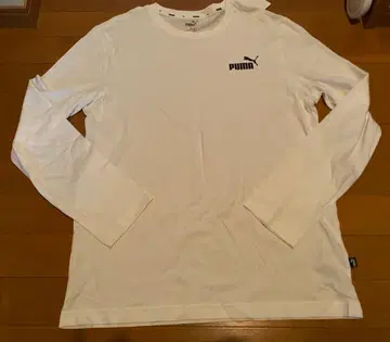 PUMA ESS NO.1 로고 LS 티셔츠 화이트