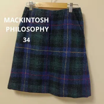 MACKINTOSH PHILOSOPHY 울 타이트 스커트 34