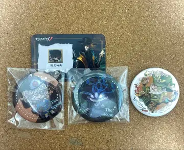 Identity V 제5인격 IJL 입장 특전 카드 캔뱃지 화재 조사원