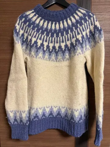 80년대 stobi 덴마크제 핸드메이드 스웨터 노르딕 구제 의류